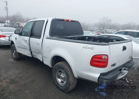 2002 Ford F-150 Lariat/Xlt from USA, damaged, VIN 1FTRW08L62KD25988